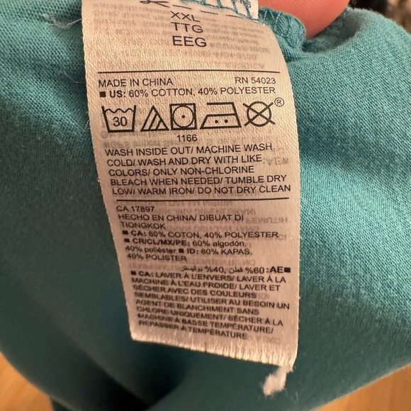 Reptar Rugrats Long Sleeve Green T Shirt Size Men's XXL - Picture 4 of 4